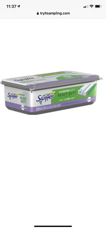 Swiffer® Sweeper™ Heavy Duty Multi-Surface Wet Cloth Refills for Floor  Mopping and Cleaning, Gain scent