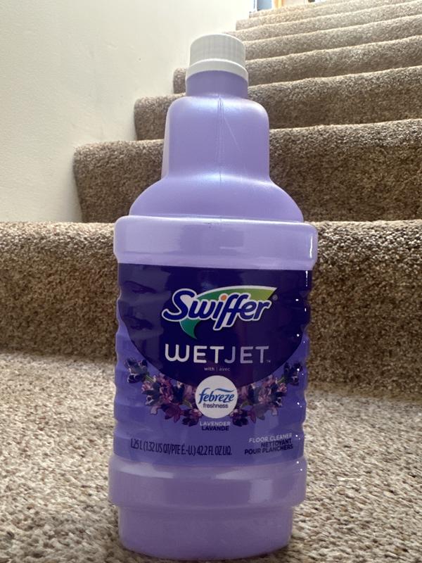 Swiffer Wetjet Multi-Purpose Floor Cleaner, Lavender, 84.4 fl oz
