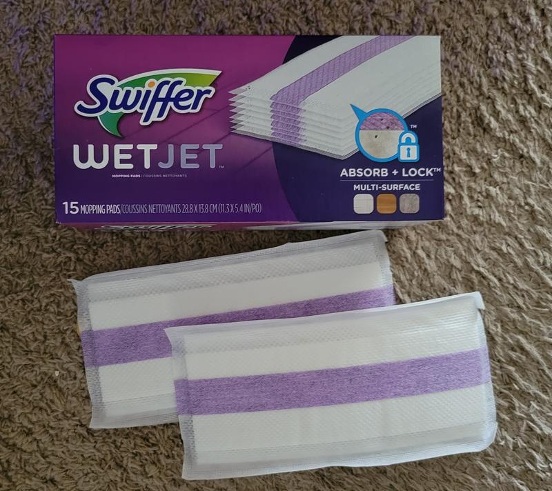 P&G Swiffer® WetJet® System Refill Cloths, 11.3 x 5.4, White, 24 Cloths  (4 PK)