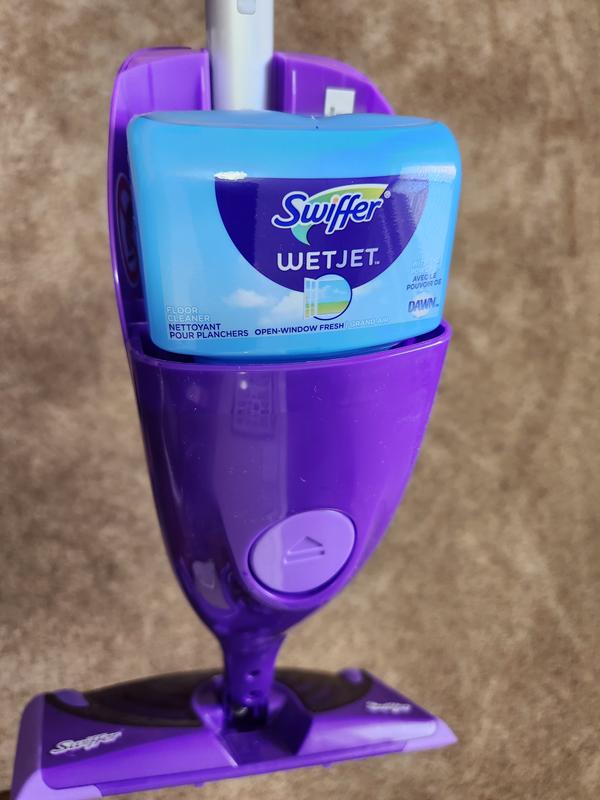Swiffer WetJet Starter Kit Double Nozzle 16.9-fl oz Spray Mop in the Spray  Mops department at