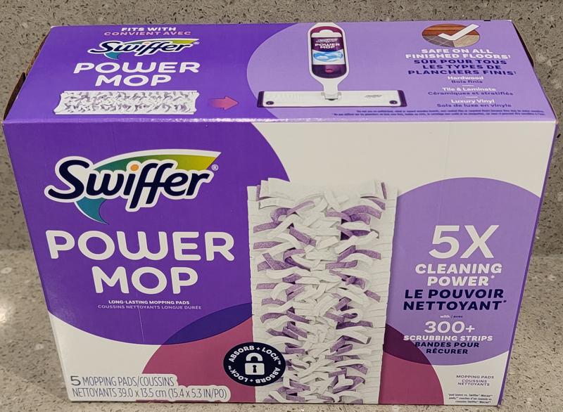 Replacement Pads For Swiffer PowerMop Disposable Mop Pads