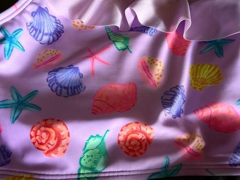Customer photo for "Cute three pice swim set that my daughter loved"