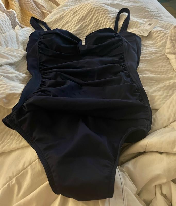 Customer photo for "Excited to wear this suit all sunmer"