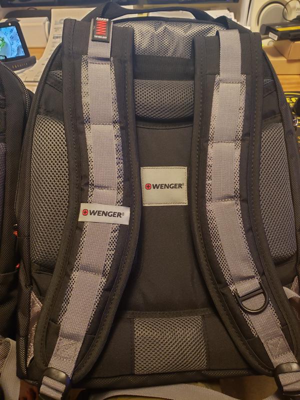 Wenger Synergy 16 inch Laptop Backpack - Black/Gray