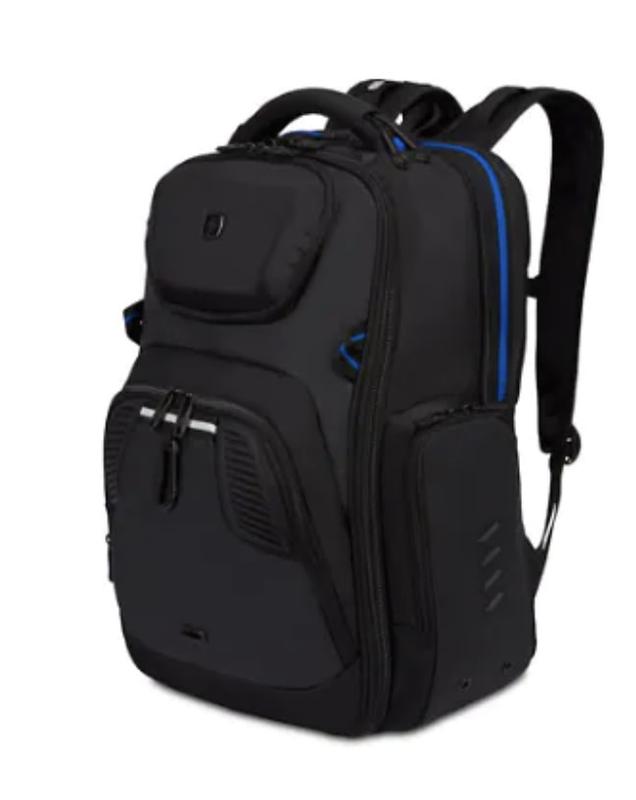 Swissgear 8121 USB ScanSmart Gaming Laptop Backpack Black