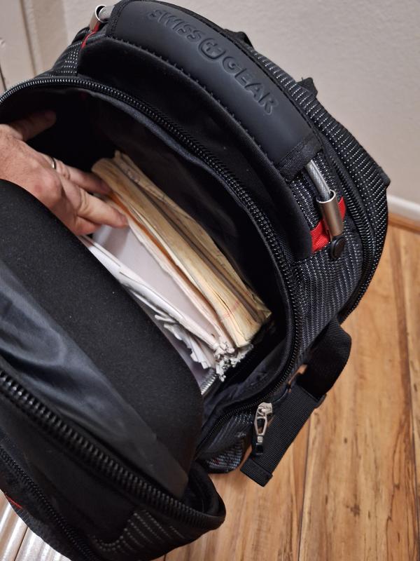 SWISSGEAR 5358 USB ScanSmart Laptop Backpack Black