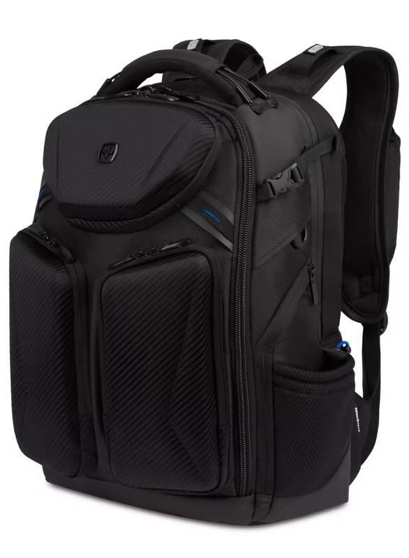 SWISSGEAR 2910 USB Gaming Laptop Backpack - Black