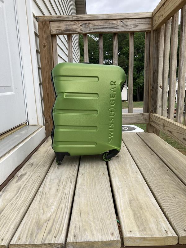 Swissgear 7366 Expandable 3PC Hardside Luggage Set - Lime
