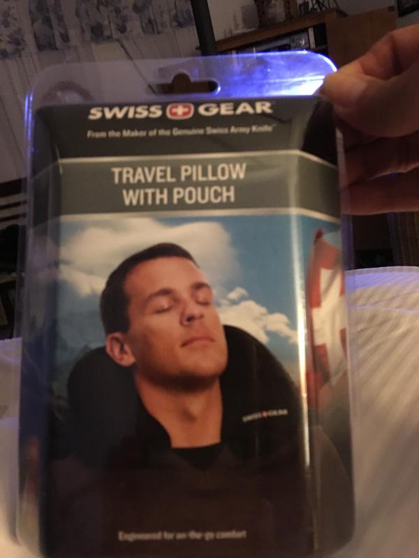 Swiss gear shop inflatable neck pillow