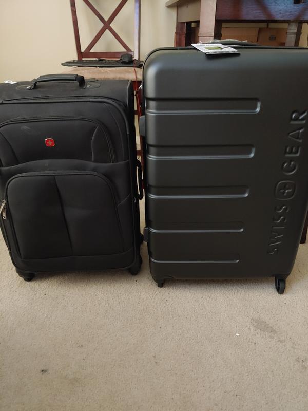 SWISSGEAR 7366 Expandable 3pc Hardside Luggage Set - Orange/Blue