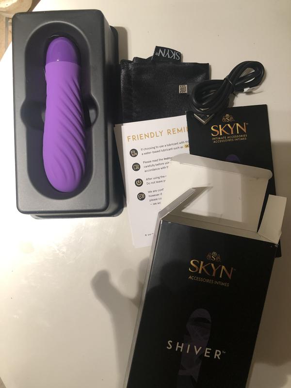 skyn pulse vibrating bullet SKYN Thrill 3 Speed Vibrating Bullet Vibrator, 3 Speeds, Rose Gold main image 0