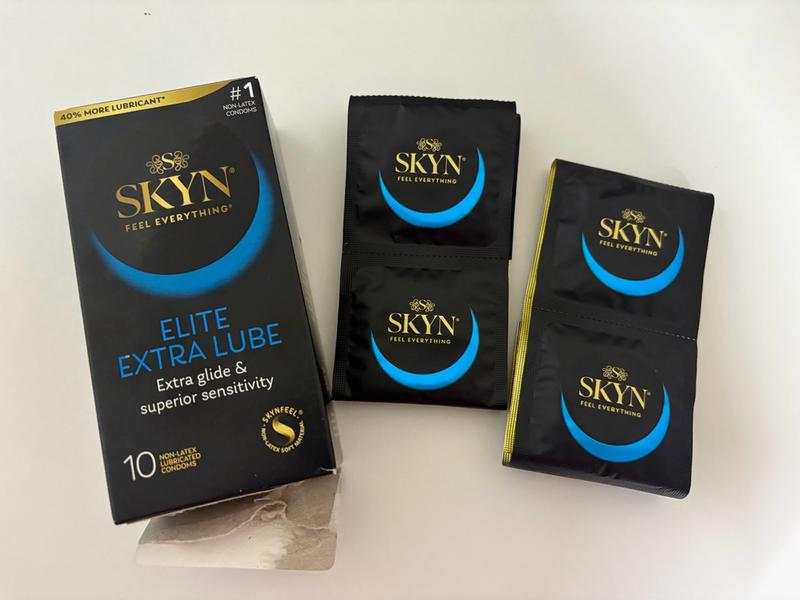 skyn condoms with lubrication Amazon.com: SKYN Elite Ultra Thin Lubricated Latex Free Condoms Value Pack,  46 Count : Health & Household