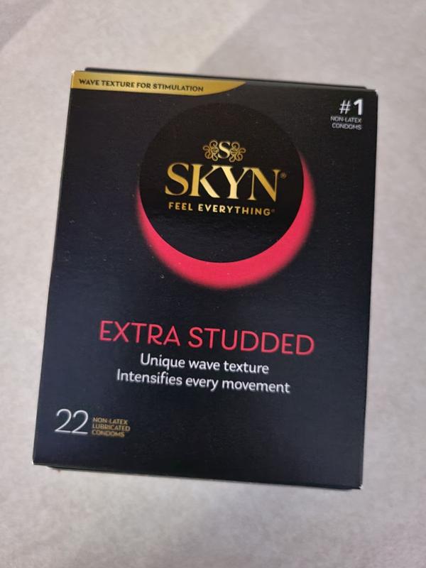 lifestyle skyn extra studded non-latex lubricated condoms reviews SKYN® Extra Studded Condoms