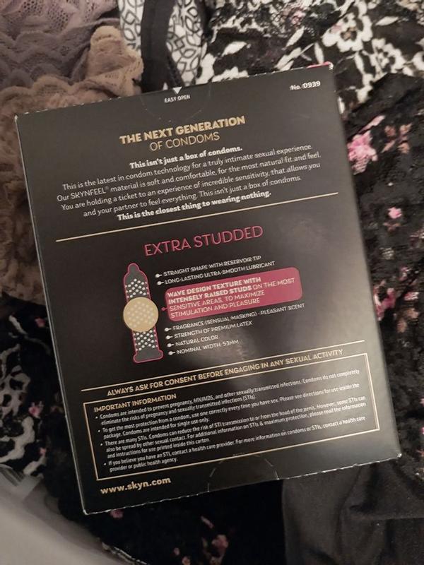 SKYN Extra Studded Condoms
