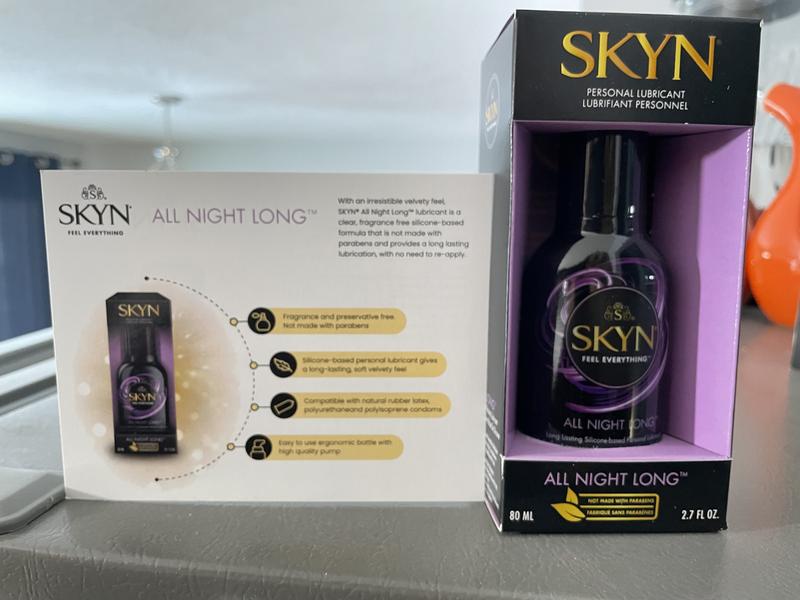 SKYN® All Night Long™ Lubricant, Personal lubricant for whole night