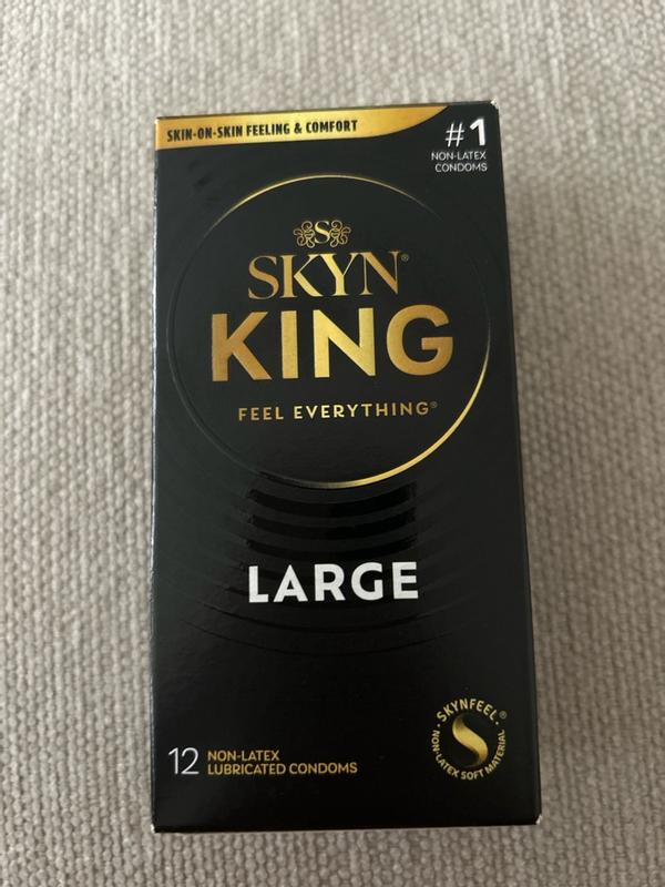 sexual lubricant gel LifeStyles SKYN Elite Non Latex Condoms 3 Pack