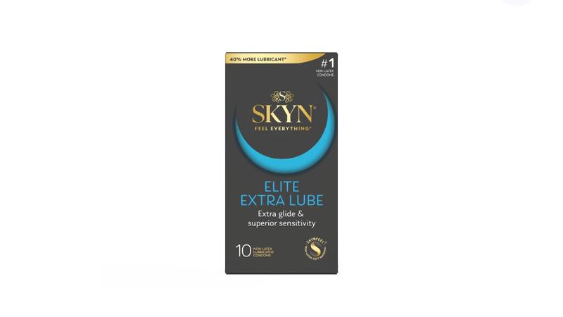 Buy SKYN Elite Extra Lube Condoms, 40% more silky, smooth lubrication.