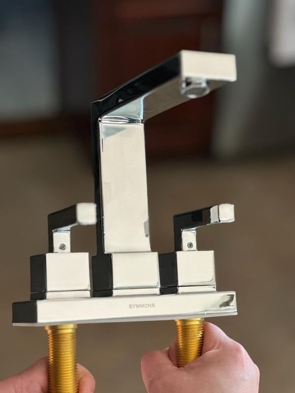 Duro Centerset Wasserhahn Fürs Badezimmer – Mit Metall-Push-Pop-Ablauf