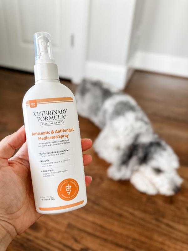 Veterinary Formula Antiseptic and Antifungal Medicated Pet Spray, 8 oz ...