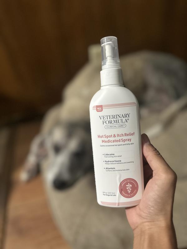 Clinical Care Dog Hot Spot Itch Relief Veterinary Formula Clinical Care Medicated Hot Spot Spray For Dogs