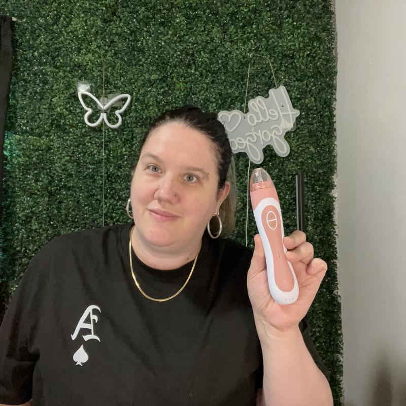 Me Holding The Device