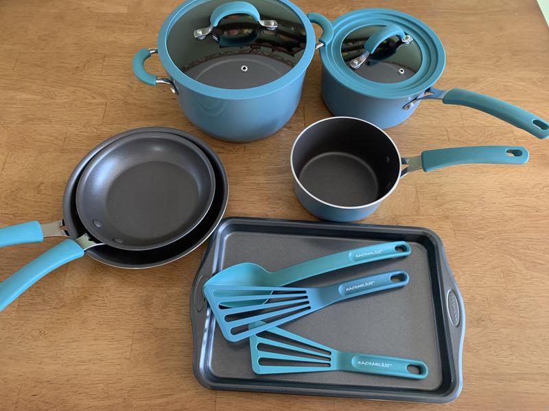 Rachael Ray Create Delicious 3qt Hard Anodized Nonstick Everything Pan With  Lid Gray : Target