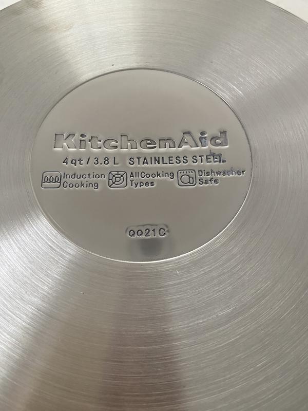Kitchenaid Casserole, Stainless Steel, 4 Quart