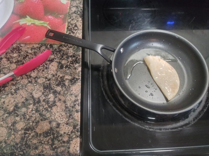 Frying up taco shells
