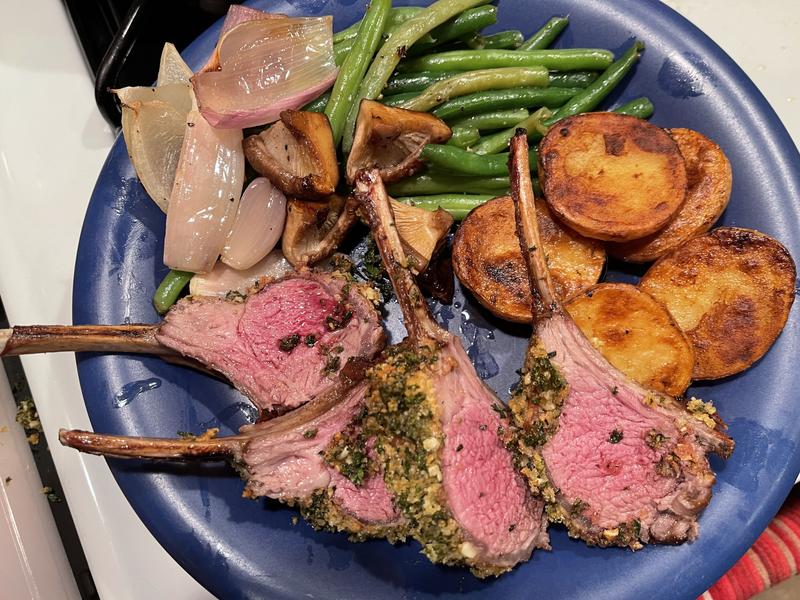 The lamb came out perfectly.