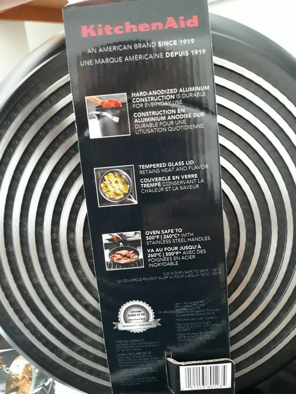 KitchenAid Hard-Anodized Induction Nonstick Cookware Set · 11 Piece Set