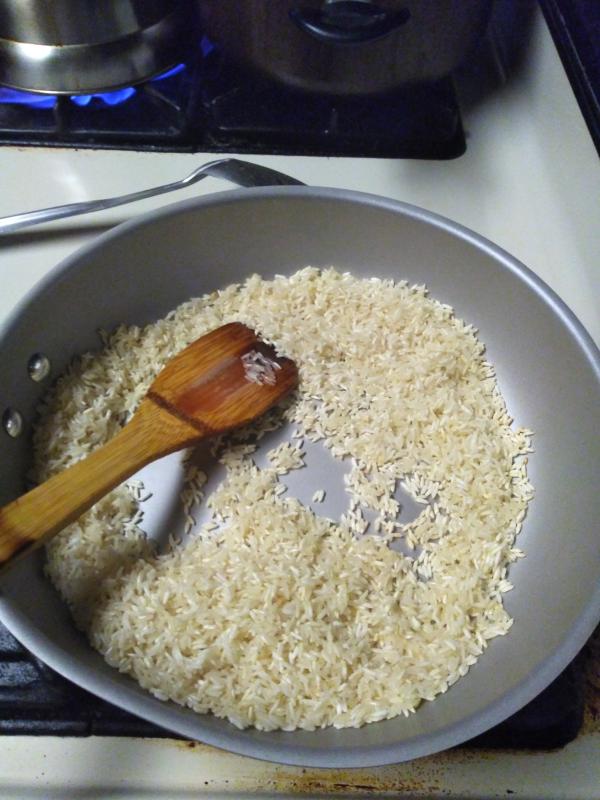 Making rice
