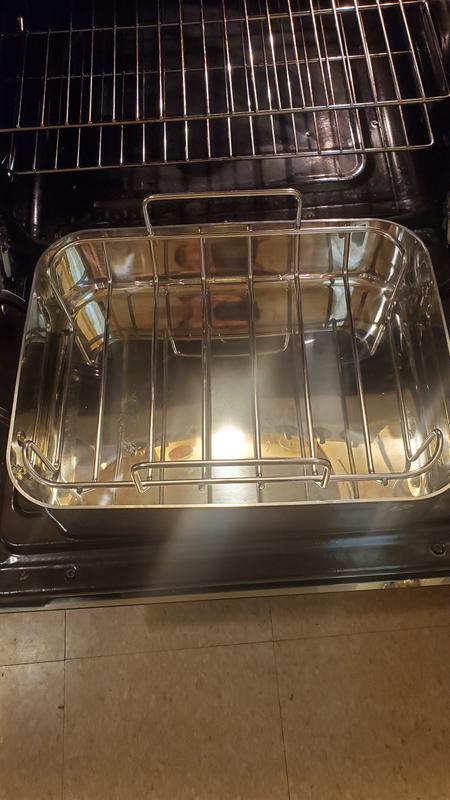 Looks brand new doesn't it? Easy cleanup and I've used it plenty of times!
