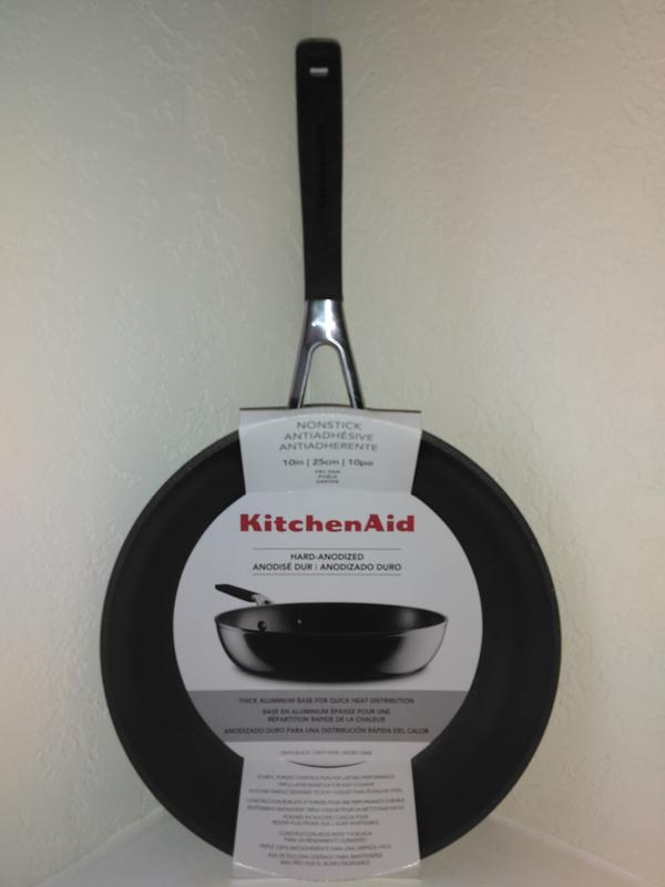 KitchenAid, Hard Anodized Nonstick Saute Pan with Lid - Zola