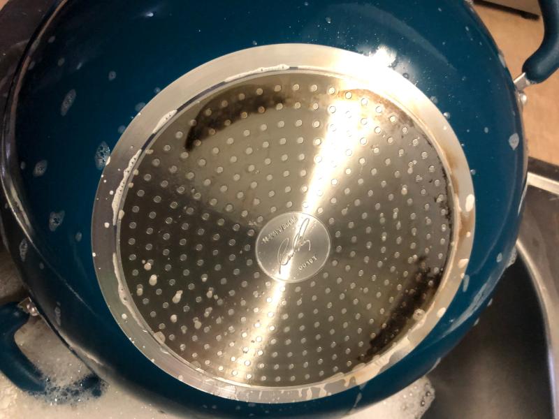 After cooking on my flat top stove