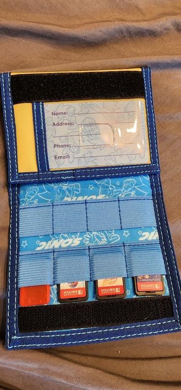 PowerA TriFold Game Card Holder for Nintendo Switch - Sonic