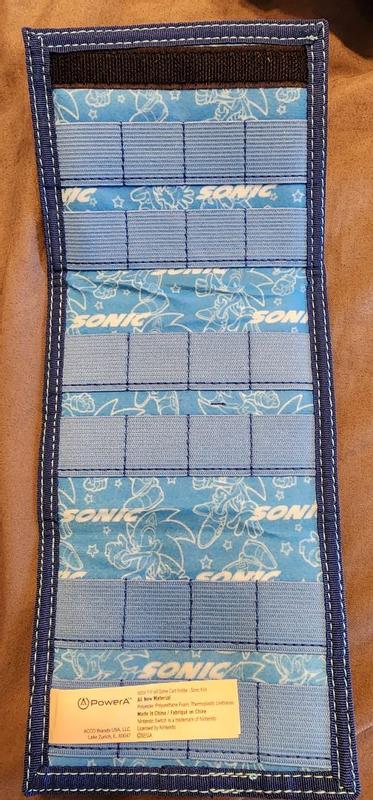 Nintendo Switch - サイノ PowerA TriFold Game Card Holder for Nintendo Switch - Sonic