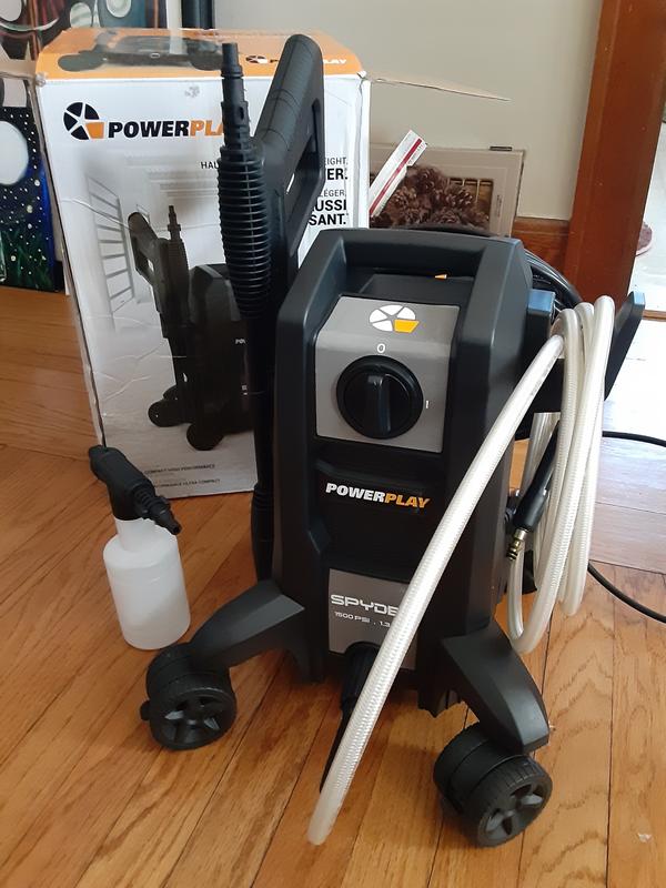 Powerplay 1500 psi spyder deals pressure washer