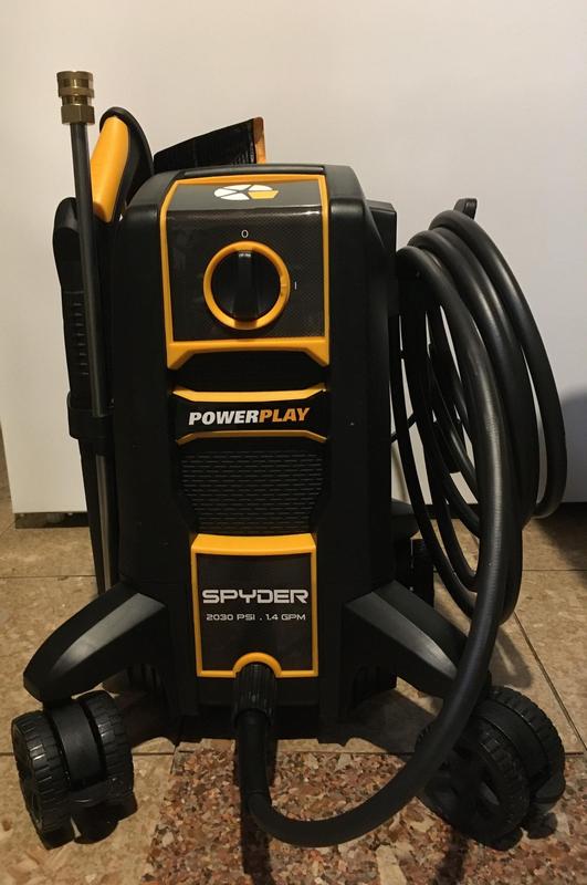 Spyder 2000 psi 1.4 gpm deals cold water electric pressure washer