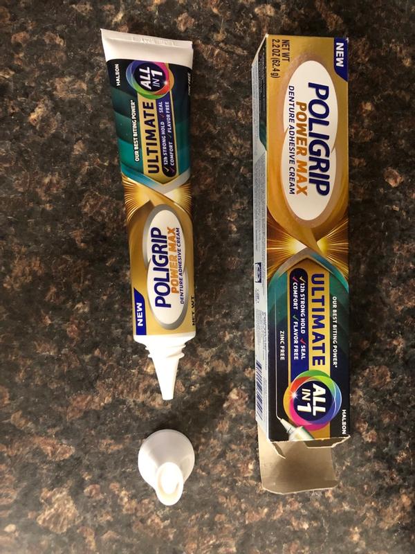 Poligrip Power Max Ultimate All-in-1 Denture Adhesive