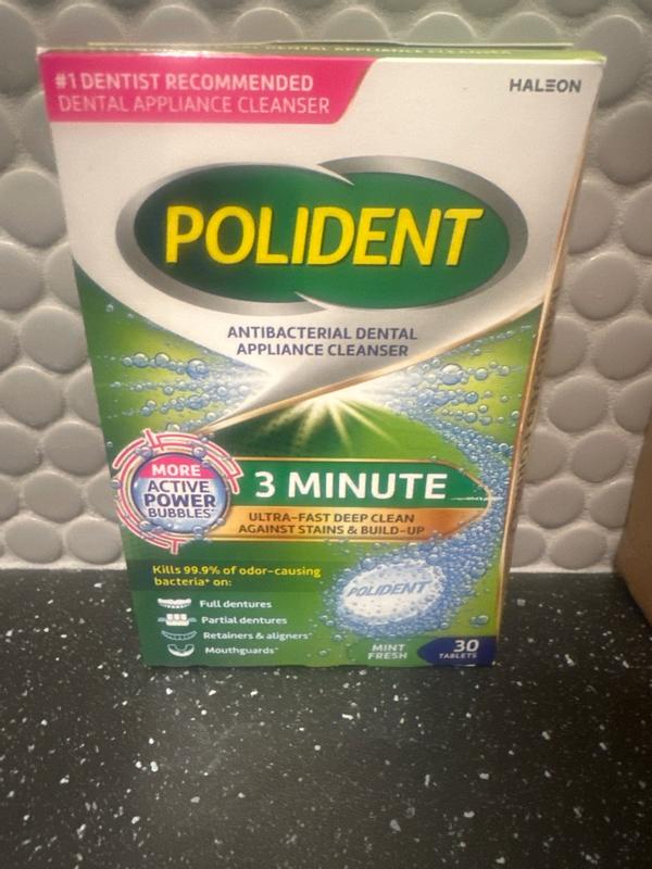 Polident 3 Minute Dental Appliance Cleanser | Polident