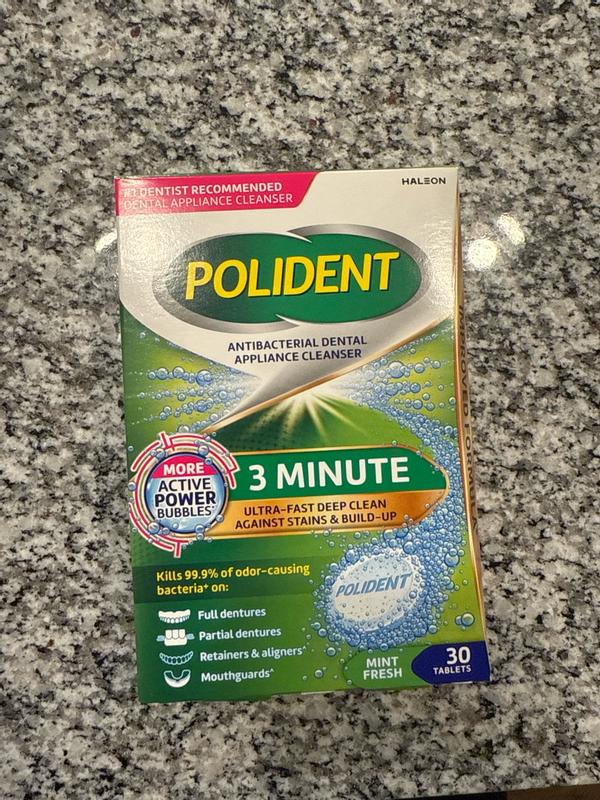 Polident 3 Minute Dental Appliance Cleanser | Polident
