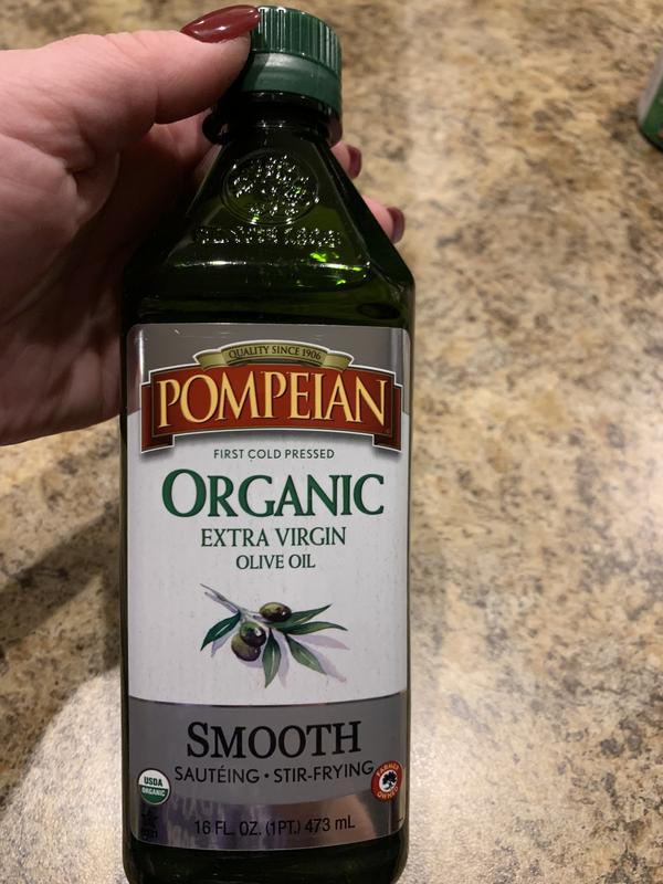 Pompeian Organic Smooth Extra Virgin Olive Oil - 16 fl oz