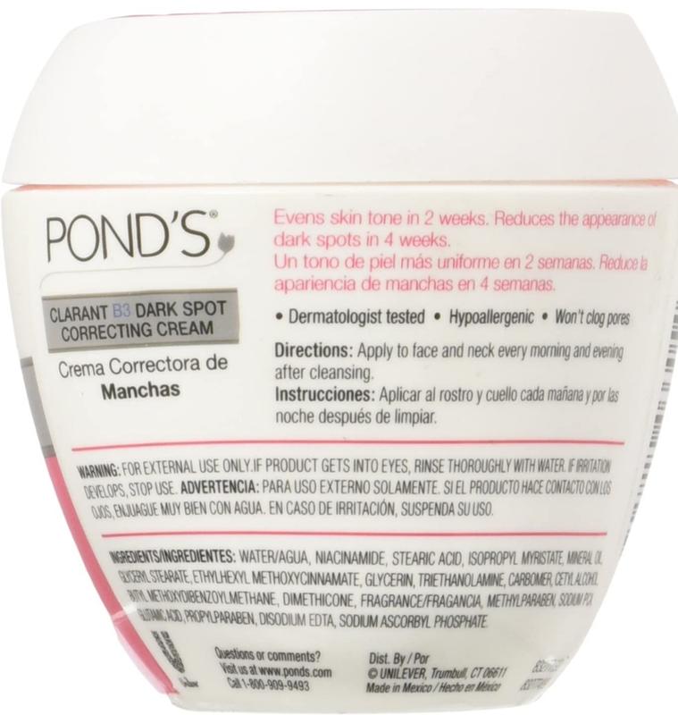 pond's dark spot correcting cream