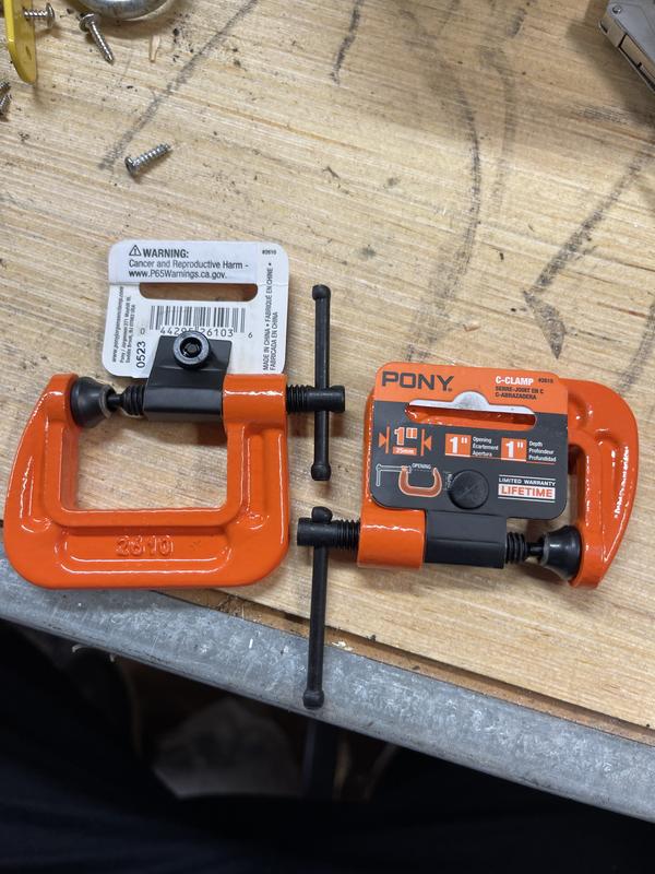 Pony Classic Light-duty C-clamp | Woodworking Tools Online