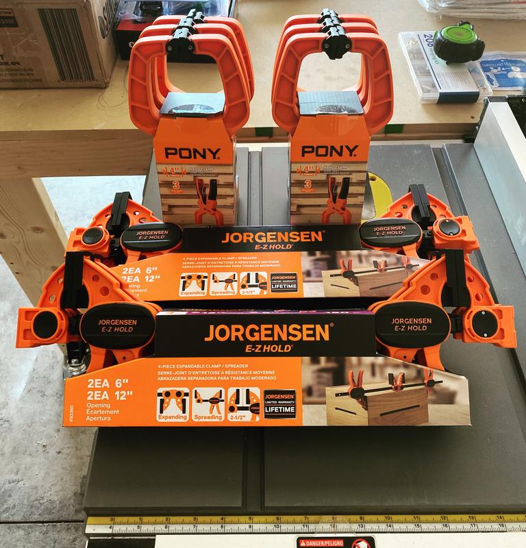 Jorgensen Cabinet Master 90° Parallel Jaw Bar Clamp | Woodworking