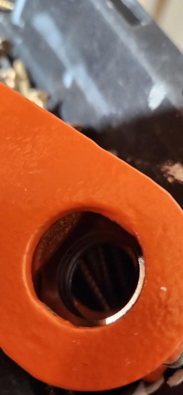 thumbnail interactive-video image 1 of PONY 1/2 Inch Pipe Clamp Fixture 2-Pack – For Wood Gluing With Black Pipe – Orange Steel 1 of 3