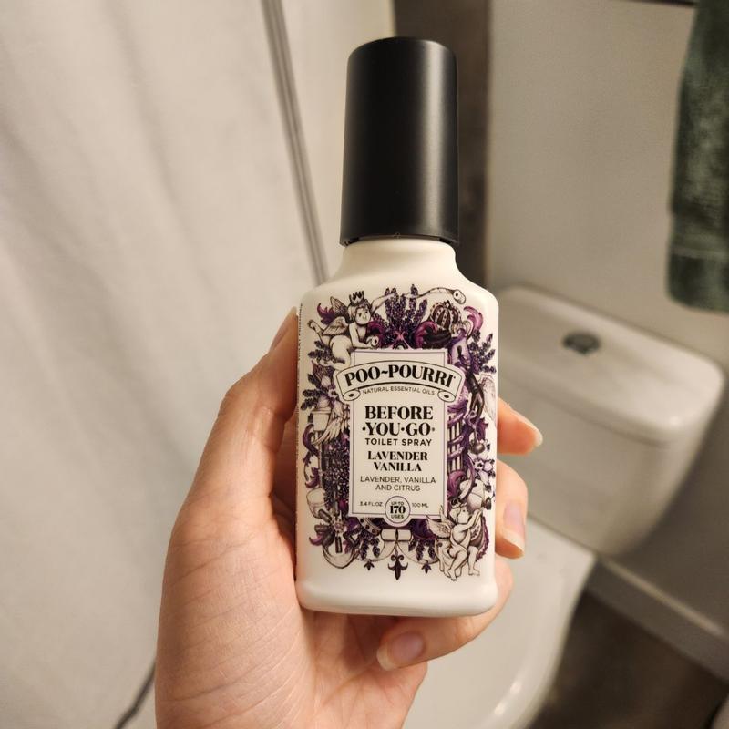 Poo-Pourri Before-You-Go Toilet Spray, Lavender Vanilla  - 2 oz