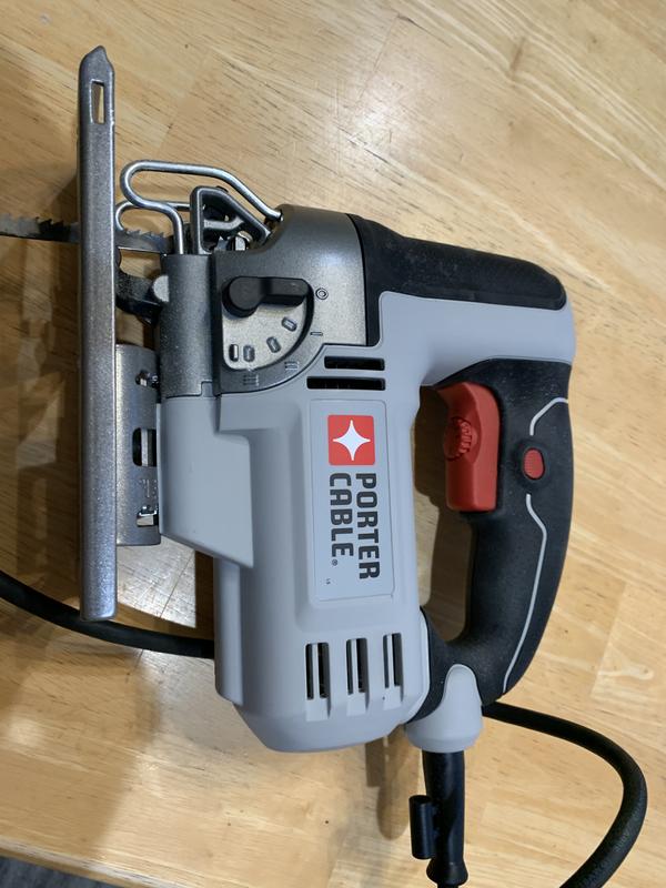 PORTER CABLE 6 Amp Variable Keyless Corded Jigsaw in the Jigsaws department at Lowes