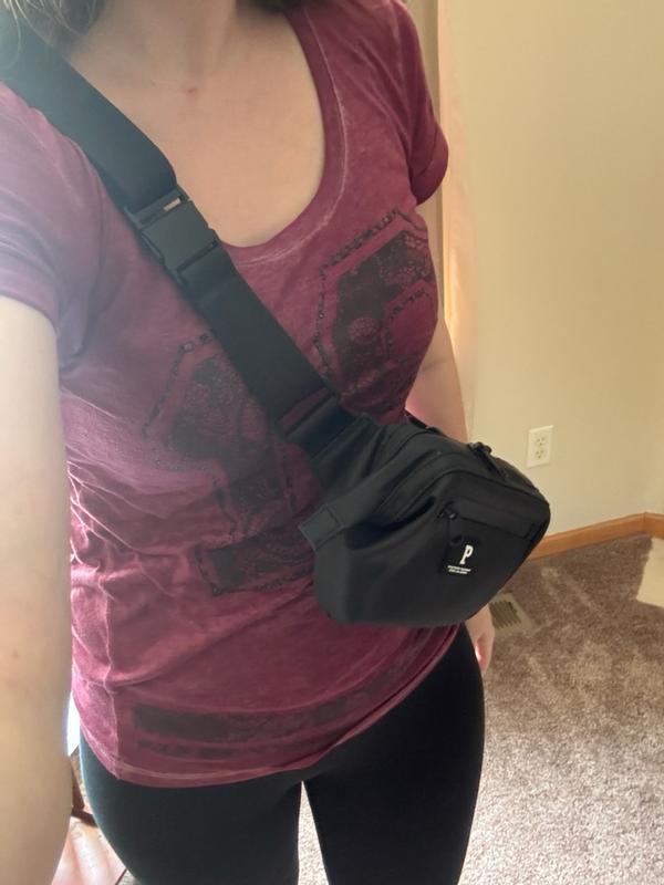 Customer photo for "Water resistant crossbody bag"