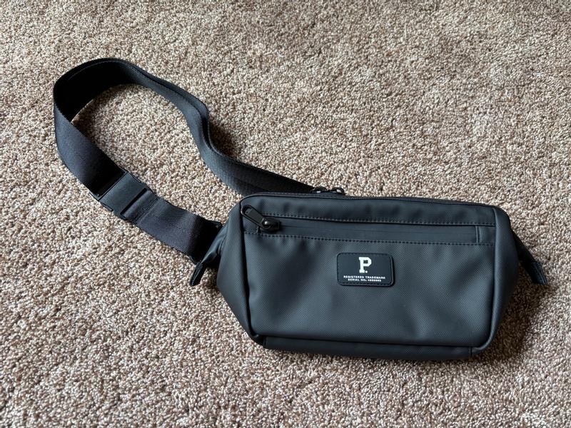 Customer photo for "Water resistant crossbody bag"
